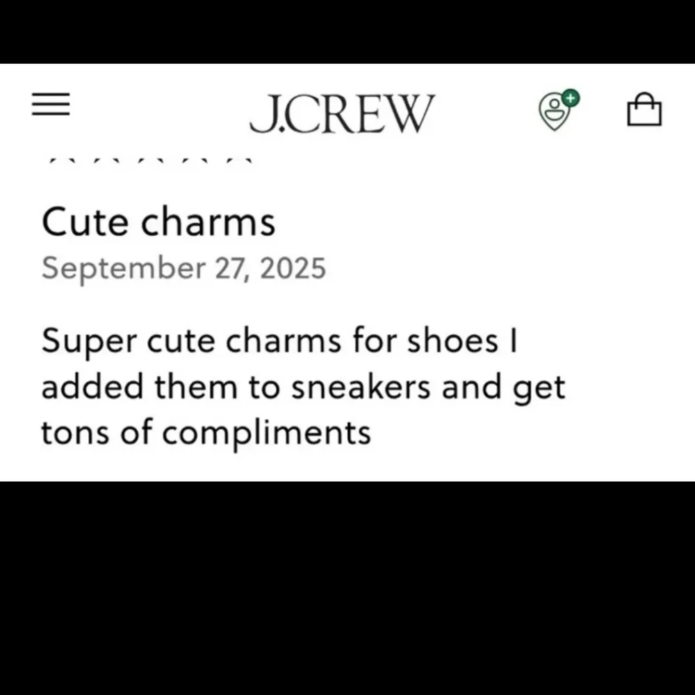 J.Crew Shoelace Teardrop Shoe Charms pack Rose Multi BNWT SO